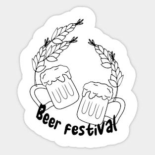 Octoberfest - Beer festival Sticker